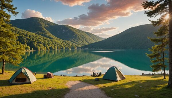 Camping au lac d'aiguebelette : vivez des vacances paisibles au camping les 3 lacs