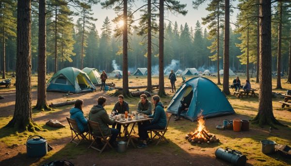 Comment organiser un séjour entre amis au grand air ?