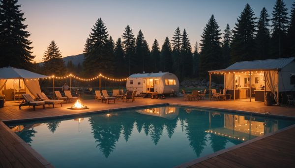 Comment profiter de la piscine chauffée du camping ?