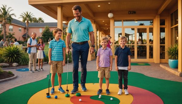 Comment réserver une partie de mini-golf en famille ?