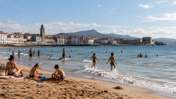 Plage à Saint-Jean-de-Luz : détente et activités en famille